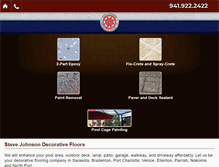 Tablet Screenshot of decofloors.net